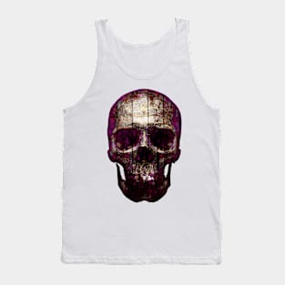 Dark Skull On The Fence Tank Top